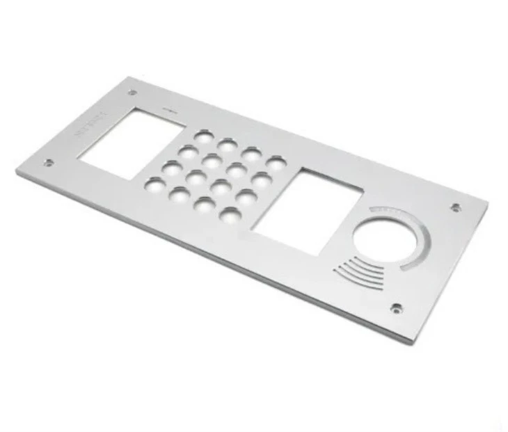 Custom Amplifier Plate, CNC Machined Amplifier Panel, CNC Machining Amplifier Plate, High End Audio Amplifier Aluminum Face Plate Laser Engraving